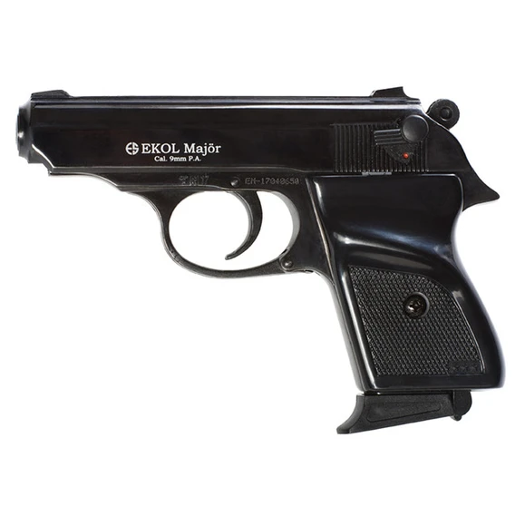 Gas pistol Ekol Major, black, cal. 9 mm Knall