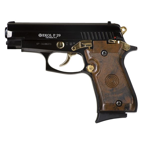 Gas pistol Ekol P 29, combination, black, cal. 9 mm
