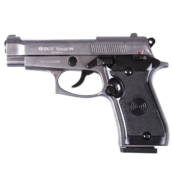 Gas pistol Ekol Special 99, titanium, cal. 9 mm Knall