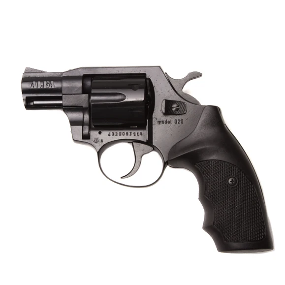 Gas revolver Alfa 020, black, plastic, cal. 9 mm R Knall