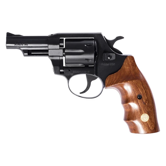 Gas revolver ALFA 030, black, wood, cal. 9 mm R Knall