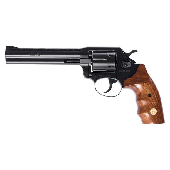 Gas revolver ALFA 060, black, wood, cal. 9 mm R Knall