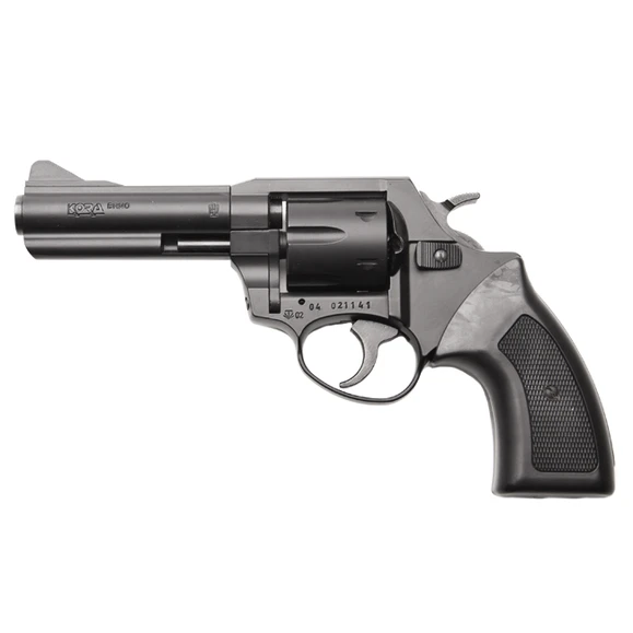 Gas revolver Kora, black, plastic, cal. 9 mm R Knall