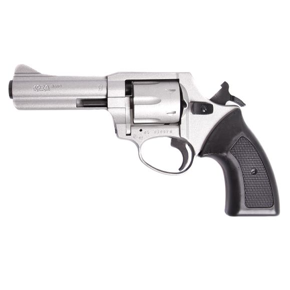 Gas revolver Kora, nickel, plastic, cal. 9 mm R Knall