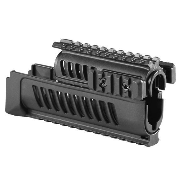 Rail systems and mounting solutions for AK-47, black