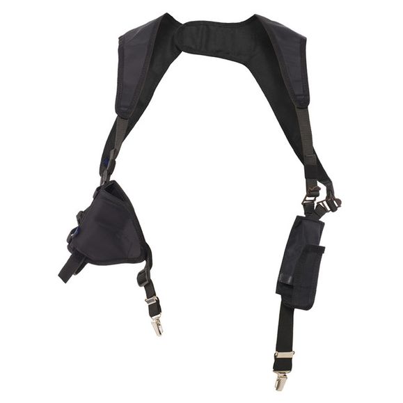 Shoulder Holster for gun with magazine Glock 19, right