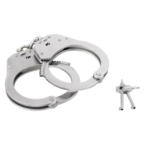 Handcuffs police HM-01 of stainless steel