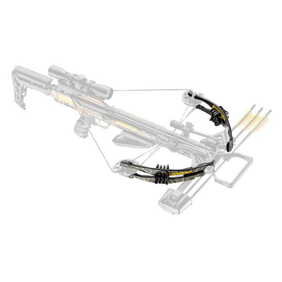 Limb Set Ek-Archery for Accelerator 370, camo, 185 Lbs