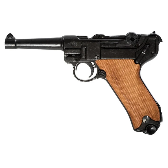 Replica pistol Parabellum Luger P08, Germany, wood