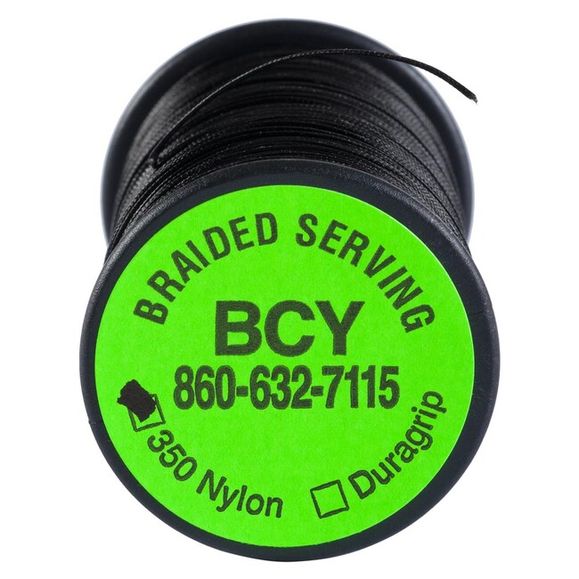 Serving thread BCY #350, 114 meters 0.015“ black