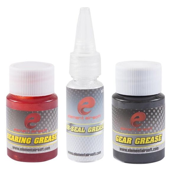 Element grease set for airsoft weapons