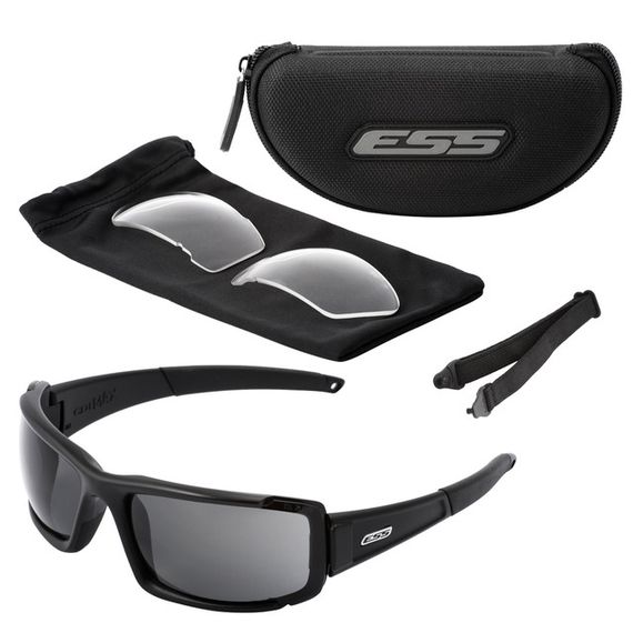 Shooting goggles ESS CDI MAX with black frame