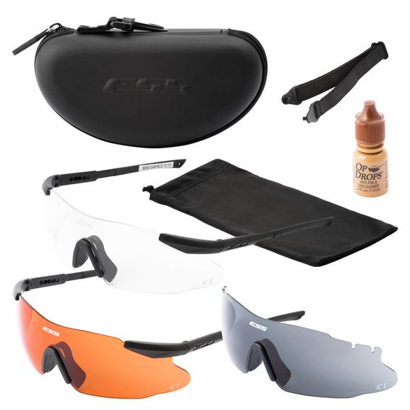 Shooting goggles ESS ICE tactical kit 740-0007