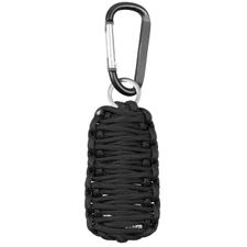 Survival kit Parachute Cord, black