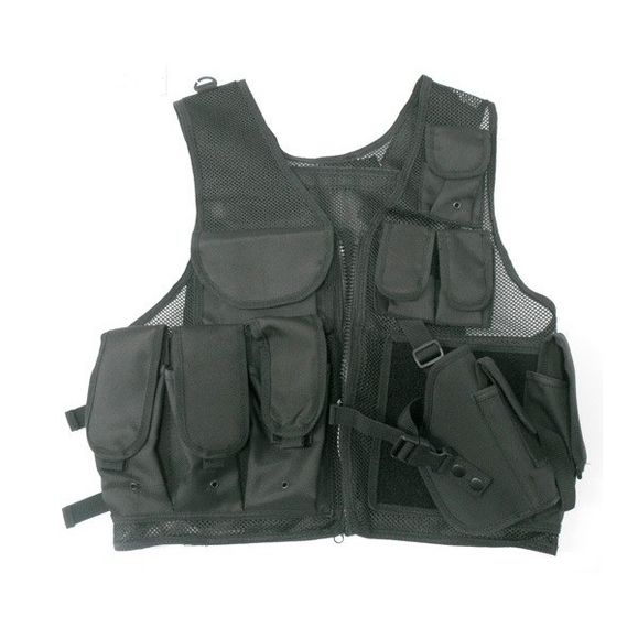 Tactical vest Royal, black