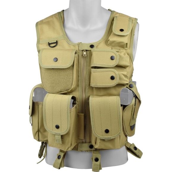 Tactical vest Royal, tan