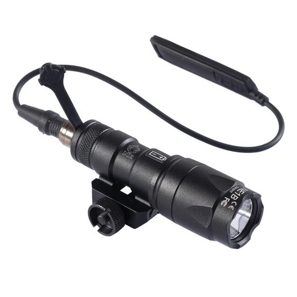 Night Evolution 180 lm tactical LED light with mounting, black