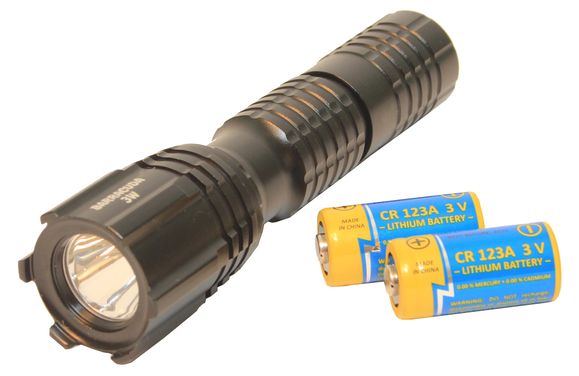 Tactical flashlight Barracuda 3 Led with chip cree