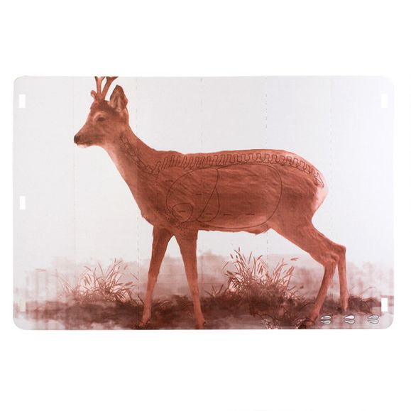 Cardboard hunting target, Stag, 150 x 100 cm