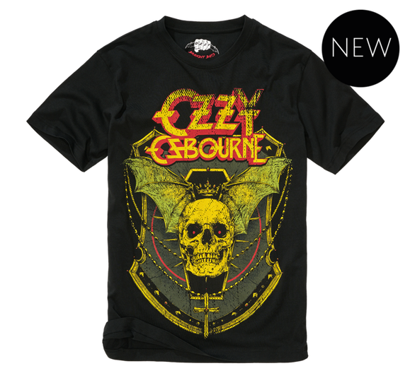 T-Shirt Brandit Ozzy Skull, black