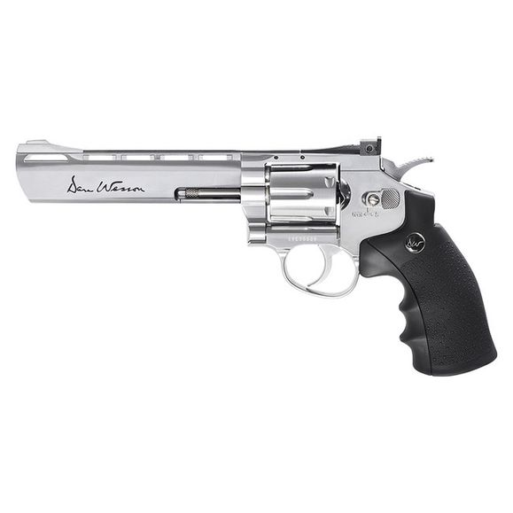Air revolver Dan Wesson 6", cal. 4,5 mm, nickel