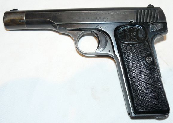 Deactivated pistol Fn, cal. 9 Browning 1922