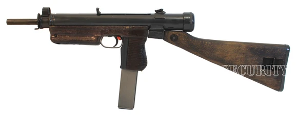 Deactivated submachine gun vz. 24, cal. 7,62 x 25